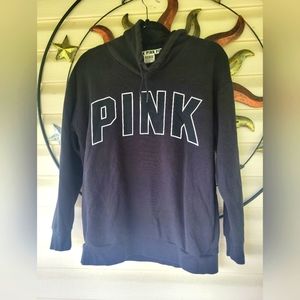 PINK Victoria's Secret cowl neck sweatshirt Black XS